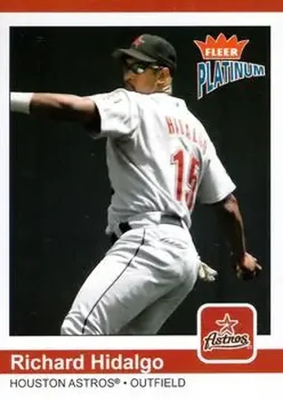 2004 Fleer Platinum #85 - Richard Hidalgo - Houston Astros