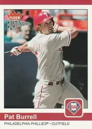 2004 Fleer Platinum #113 - Pat Burrell - Philadelphia Phillies