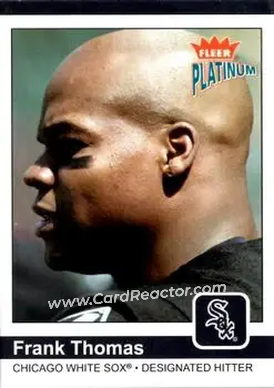 2004 Fleer Platinum #114 - Frank Thomas - Chicago White Sox - Front 2004 Fleer Platinum #114 - Frank Thomas - Chicago White Sox - Front