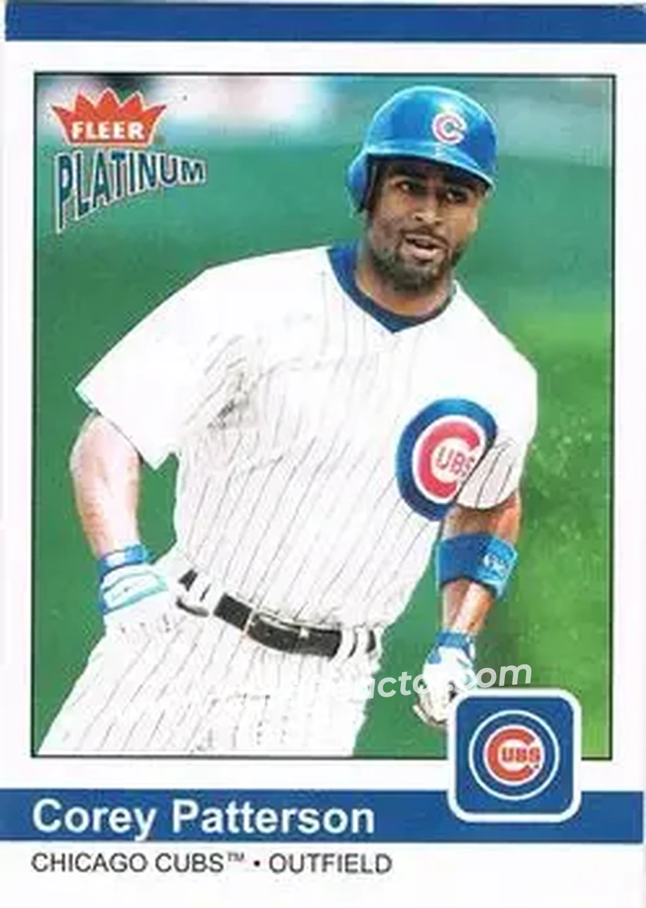 2004 Fleer Platinum #123 - Corey Patterson - Chicago Cubs - Front