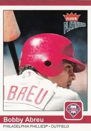 2004 Fleer Platinum #127 - Bob Abreu - Philadelphia Phillies