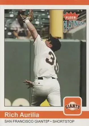 2004 Fleer Platinum #131 - Rich Aurilia - San Francisco Giants