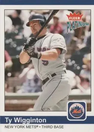 2004 Fleer Platinum #132 - Ty Wigginton - New York Mets