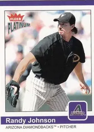 2004 Fleer Platinum #133 - Randy Johnson - Arizona Diamondbacks