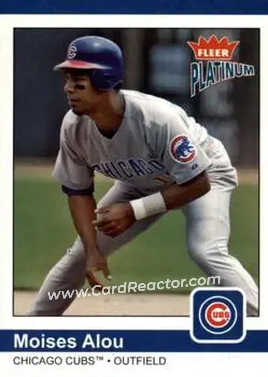 2004 Fleer Platinum #146 - Moises Alou - Chicago Cubs - Front