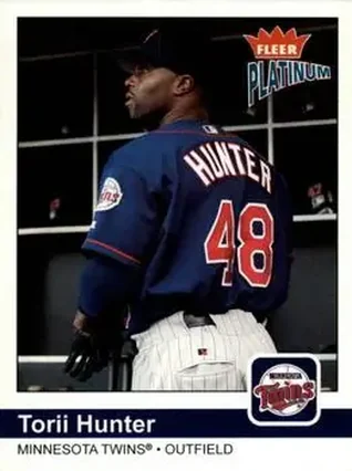 2004 Fleer Platinum #147 - Torii Hunter - Minnesota Twins