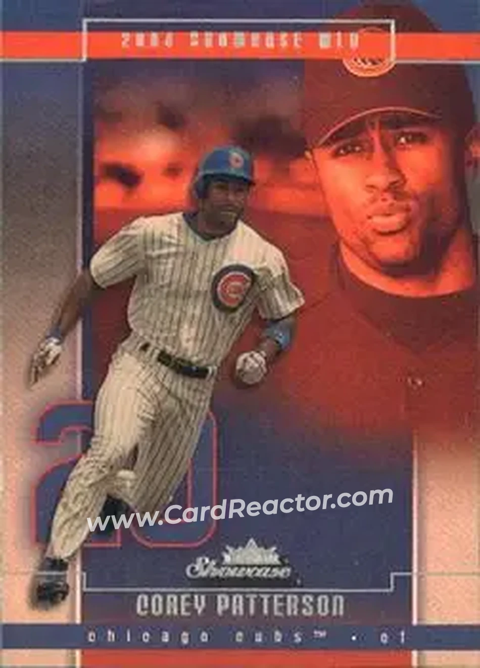 2004 Fleer Showcase #1 - Corey Patterson - Chicago Cubs - Front