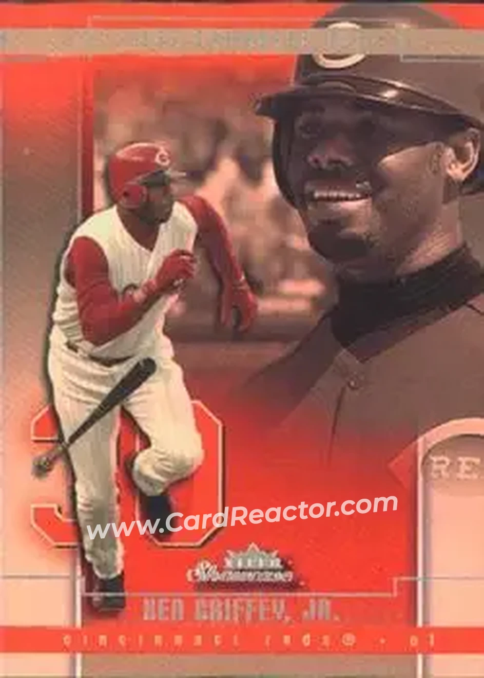 2004 Fleer Showcase #2 - Ken Griffey Jr. - Cincinnati Reds - Front