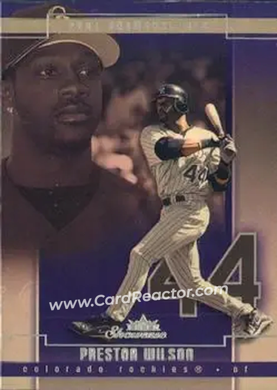 2004 Fleer Showcase #3 - Preston Wilson - Colorado Rockies - Front