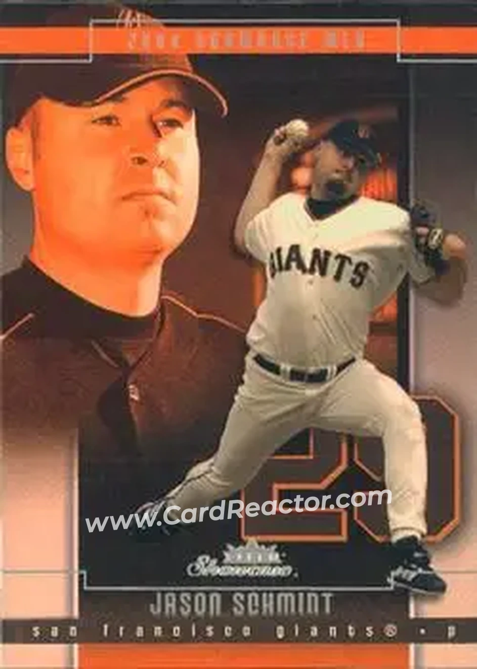 2004 Fleer Showcase #6 - Jason Schmidt - San Francisco Giants - Front