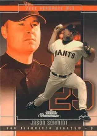 2004 Fleer Showcase #6 - Jason Schmidt - San Francisco Giants