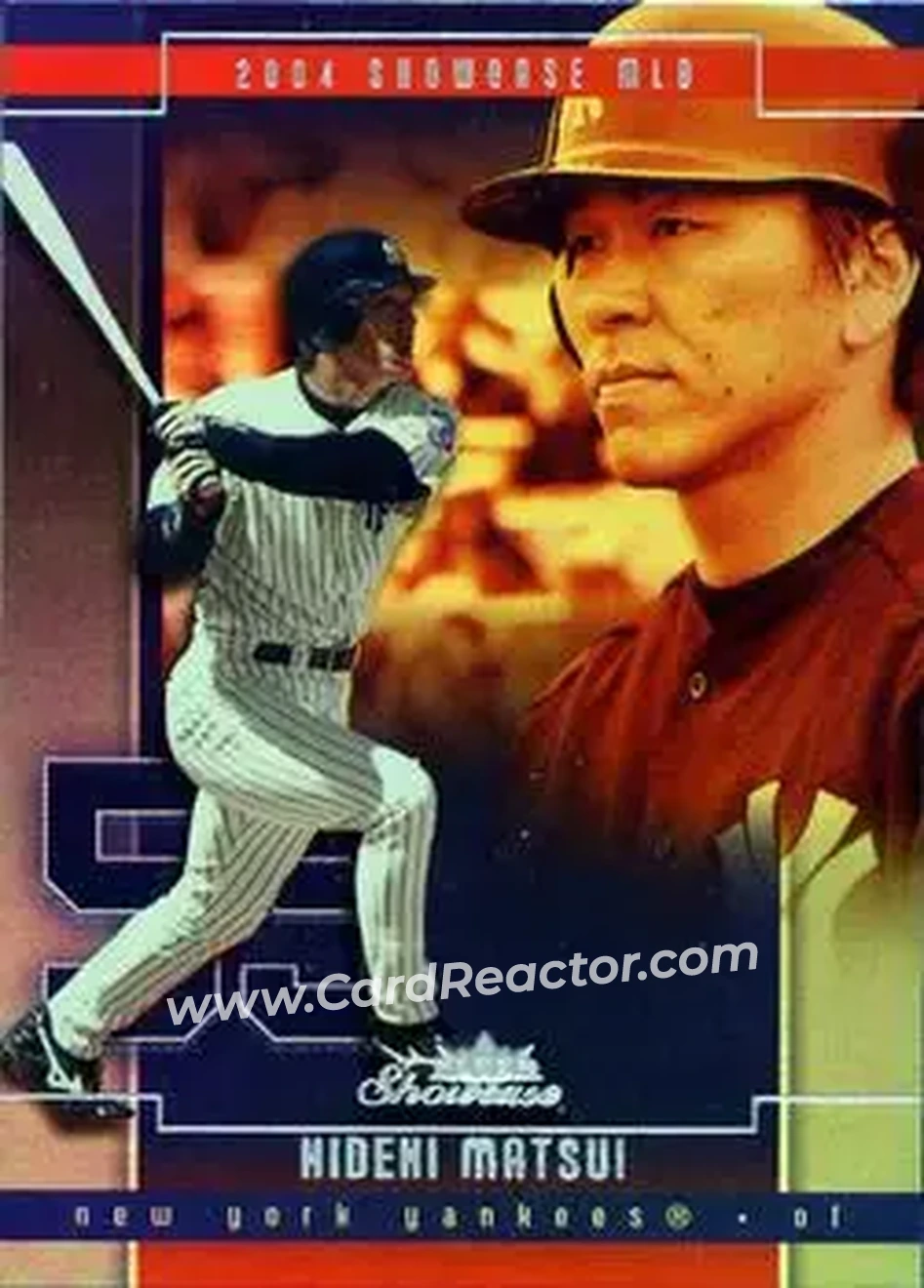 2004 Fleer Showcase #9 - Hideki Matsui - New York Yankees - Front