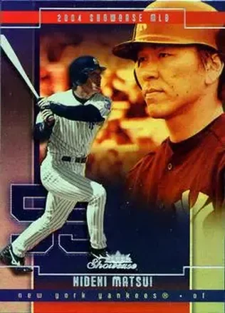 2004 Fleer Showcase #9 - Hideki Matsui - New York Yankees