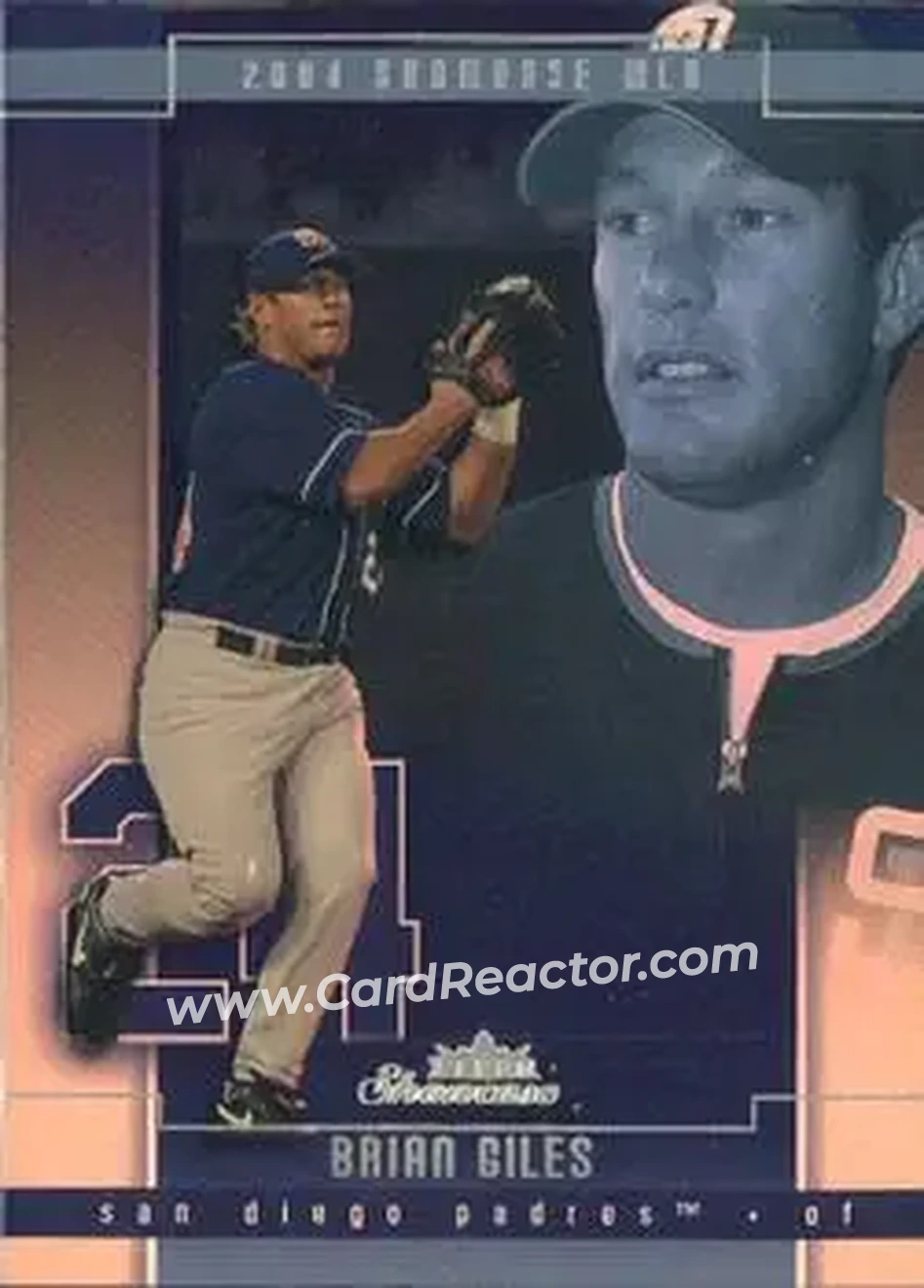 2004 Fleer Showcase #11 - Brian Giles - San Diego Padres - Front