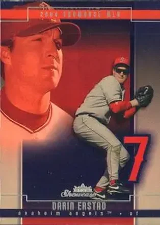 2004 Fleer Showcase #12 - Darin Erstad - Anaheim Angels
