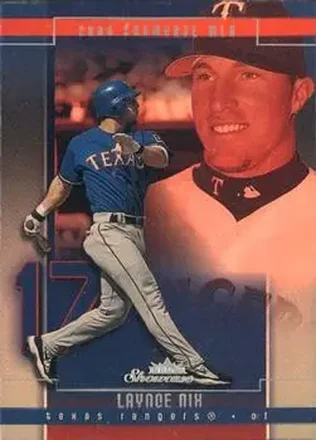 2004 Fleer Showcase #15 - Laynce Nix - Texas Rangers