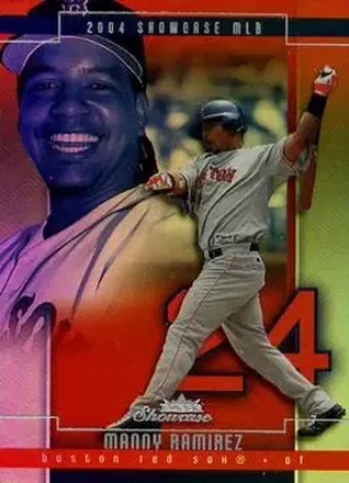2004 Fleer Showcase #16 - Manny Ramirez - Boston Red Sox