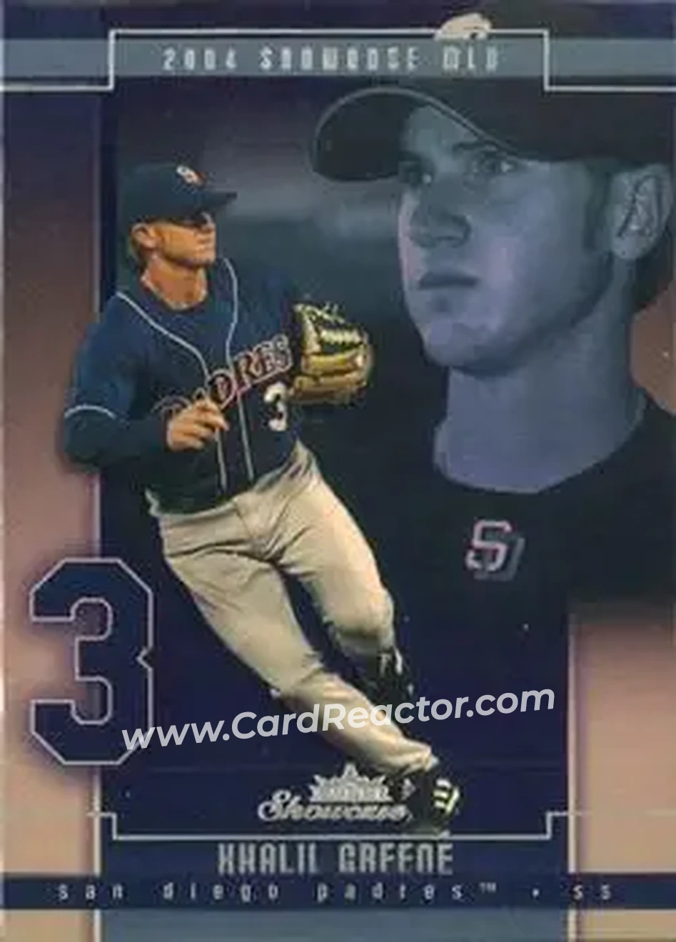 2004 Fleer Showcase #18 - Khalil Greene - San Diego Padres - Front
