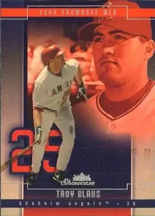 2004 Fleer Showcase #20 - Troy Glaus - Anaheim Angels