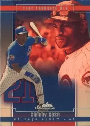 2004 Fleer Showcase #23 - Sammy Sosa - Chicago Cubs
