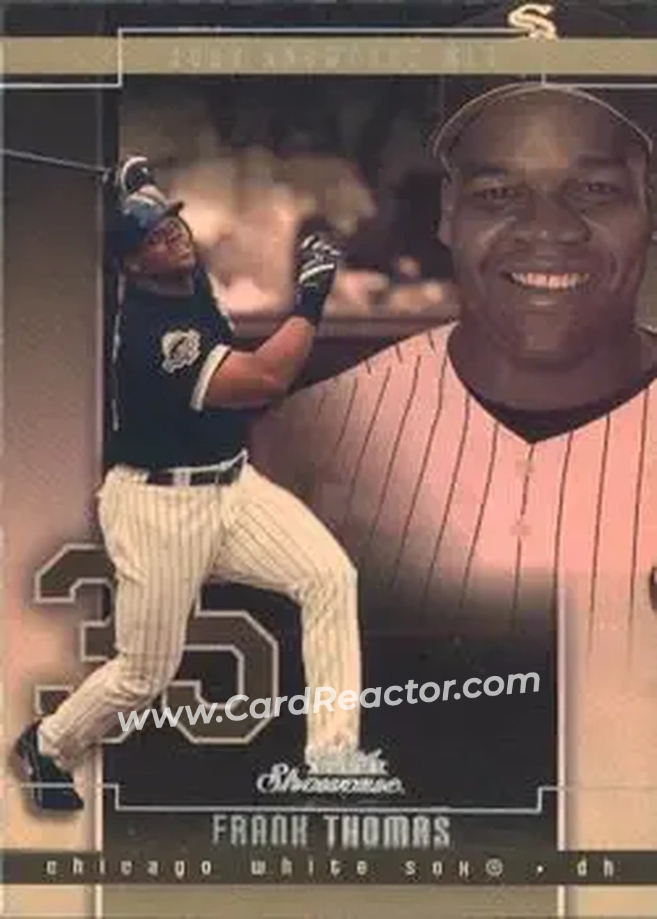 2004 Fleer Showcase #24 - Frank Thomas - Chicago White Sox - Front