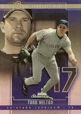 2004 Fleer Showcase #25 - Todd Helton - Colorado Rockies