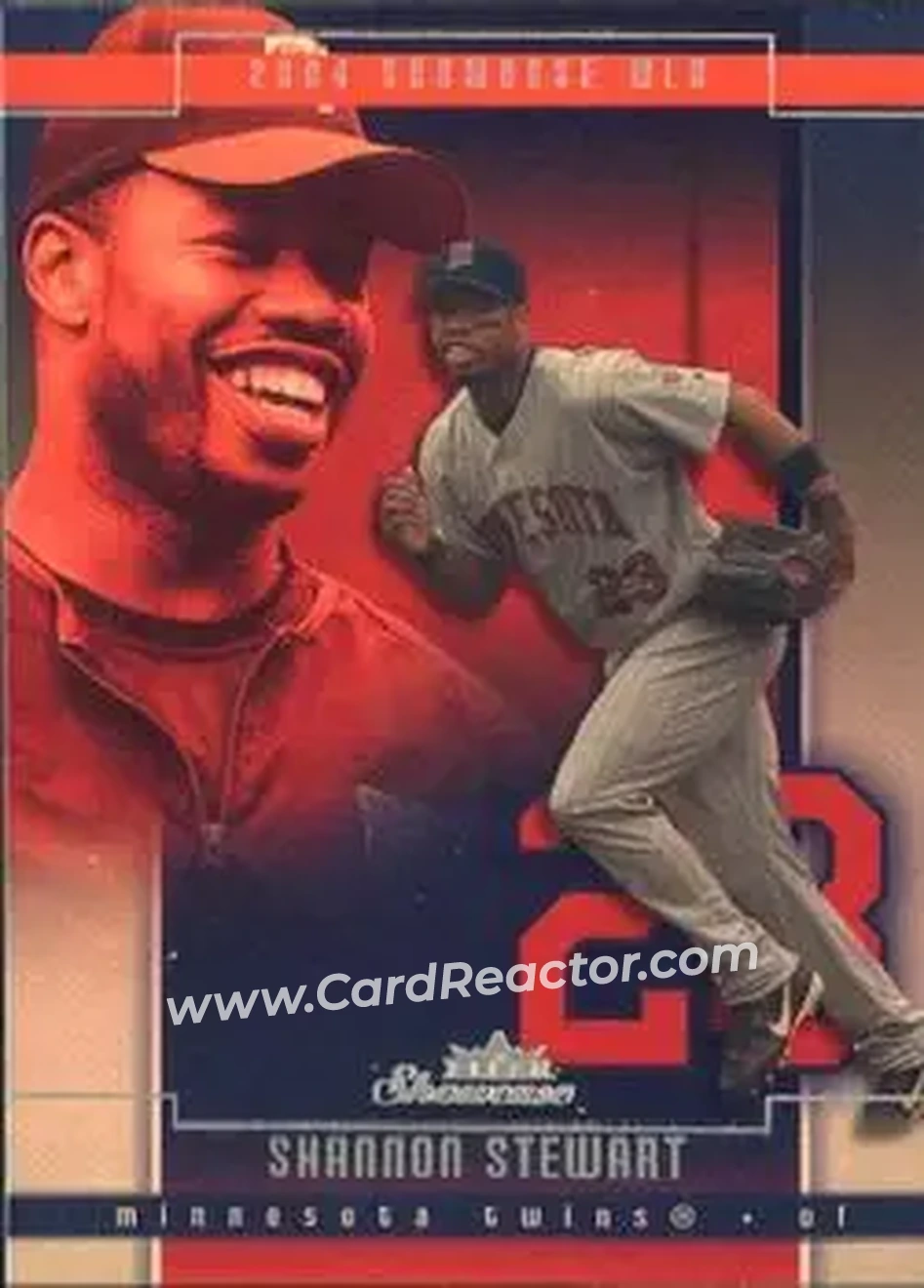 2004 Fleer Showcase #27 - Shannon Stewart - Minnesota Twins - Front