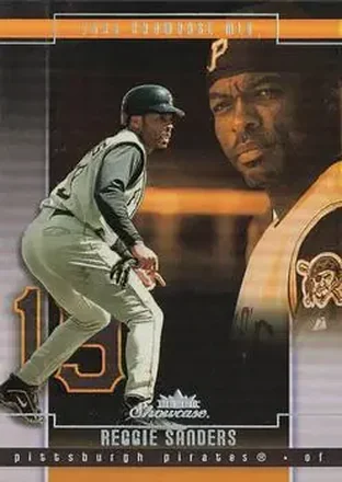 2004 Fleer Showcase #30 - Reggie Sanders - Pittsburgh Pirates