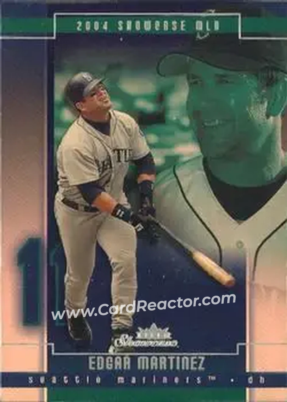 2004 Fleer Showcase #31 - Edgar Martinez - Seattle Mariners - Front 2004 Fleer Showcase #31 - Edgar Martinez - Seattle Mariners - Front