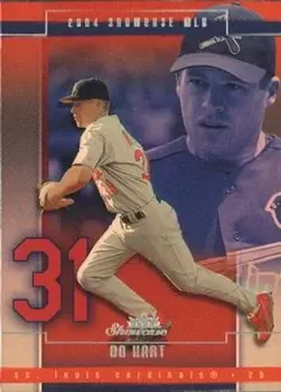 2004 Fleer Showcase #32 - Bo Hart - St. Louis Cardinals