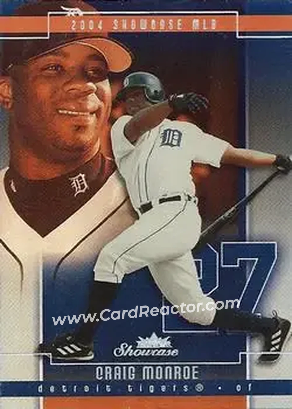 2004 Fleer Showcase #39 - Craig Monroe - Detroit Tigers - Front