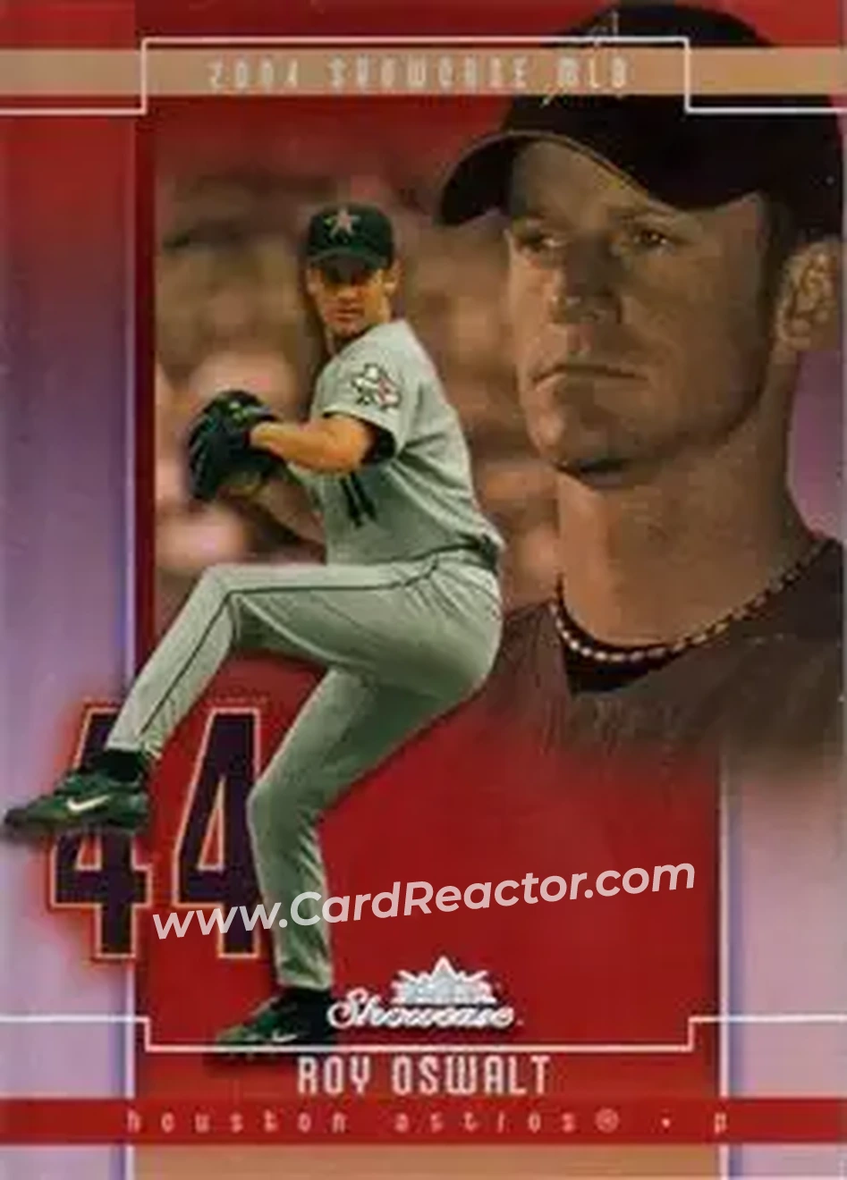 2004 Fleer Showcase #40 - Roy Oswalt - Houston Astros - Front