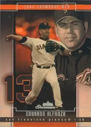 2004 Fleer Showcase #41 - Edgardo Alfonzo - San Francisco Giants