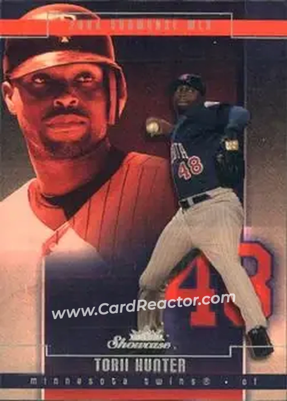 2004 Fleer Showcase #45 - Torii Hunter - Minnesota Twins - Front
