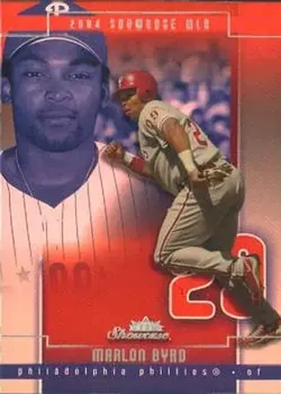 2004 Fleer Showcase #47 - Marlon Byrd - Philadelphia Phillies