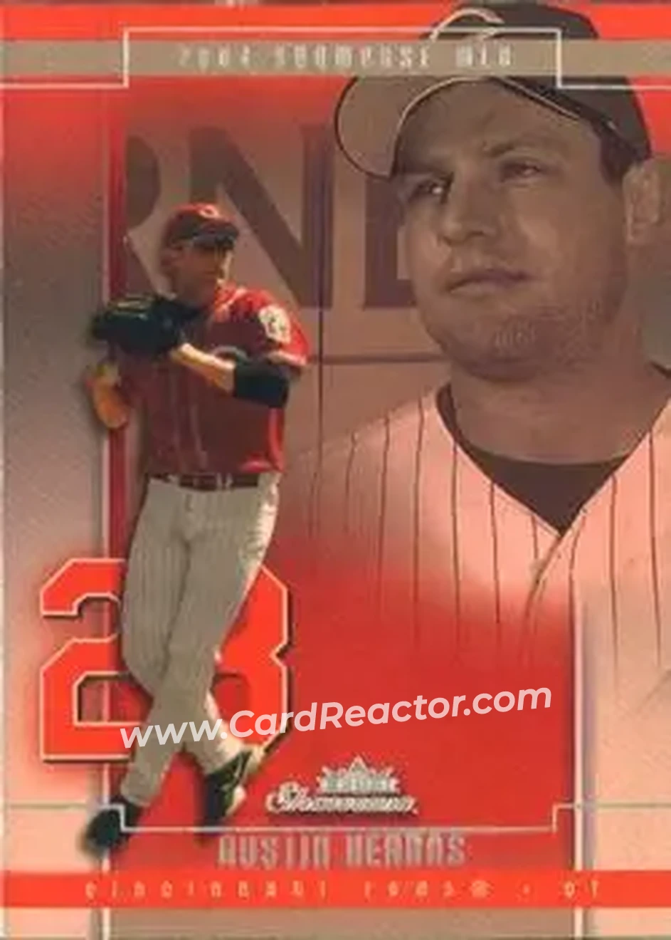 2004 Fleer Showcase #48 - Austin Kearns - Cincinnati Reds - Front