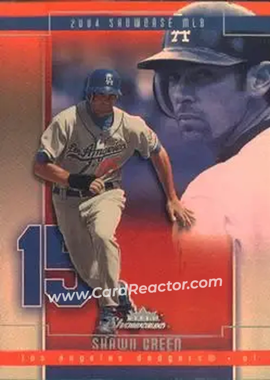 2004 Fleer Showcase #54 - Shawn Green - Los Angeles Dodgers - Front