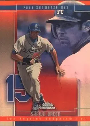 2004 Fleer Showcase #54 - Shawn Green - Los Angeles Dodgers