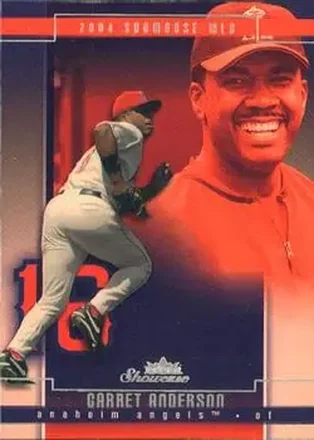 2004 Fleer Showcase #56 - Garret Anderson - Anaheim Angels