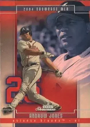 2004 Fleer Showcase #57 - Andruw Jones - Atlanta Braves