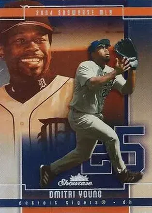 2004 Fleer Showcase #58 - Dmitri Young - Detroit Tigers