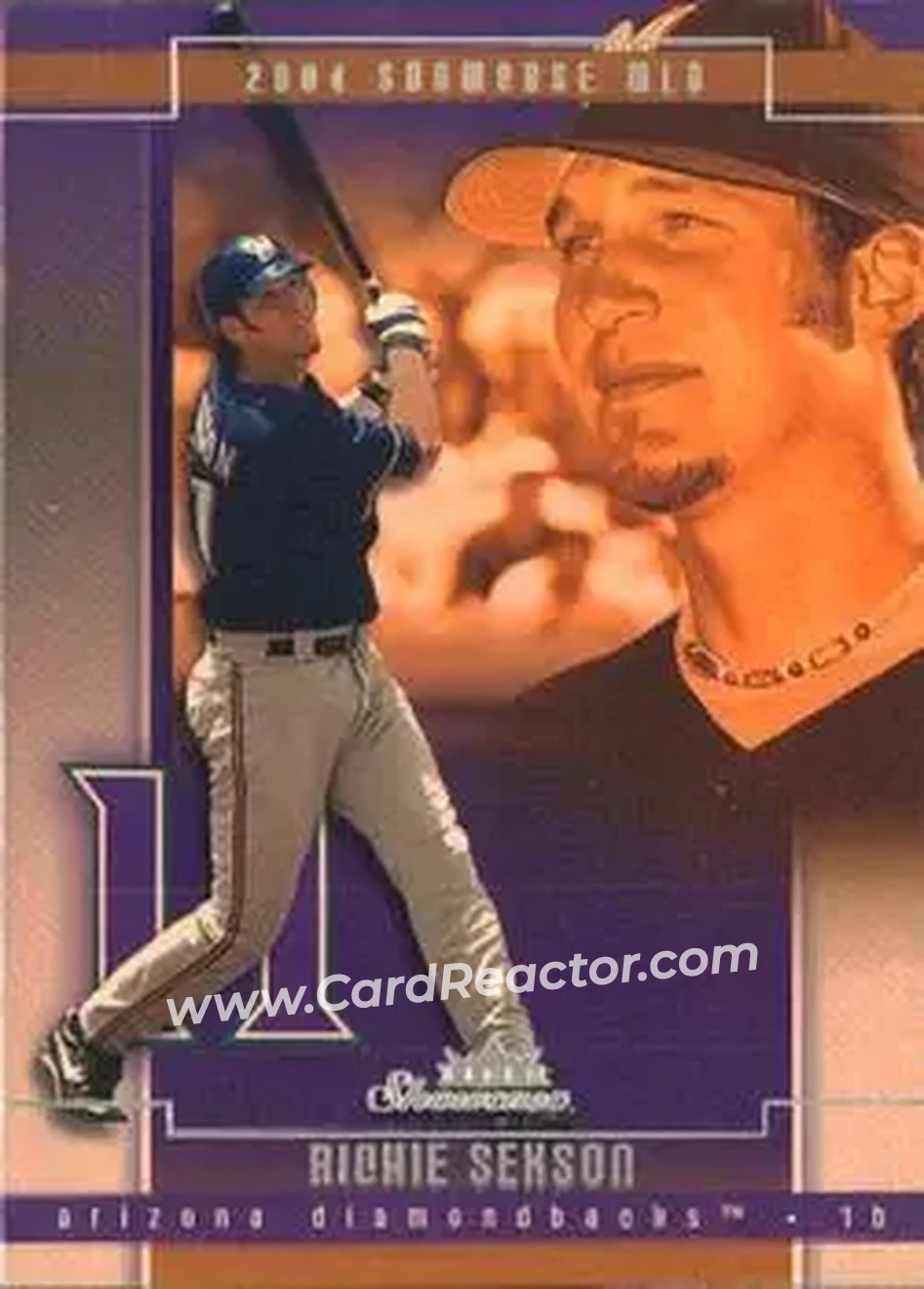 2004 Fleer Showcase #59 - Richie Sexson - Arizona Diamondbacks - Front