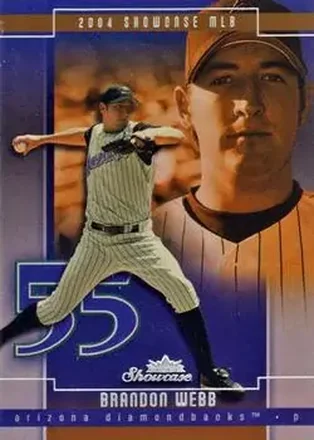 2004 Fleer Showcase #67 - Brandon Webb - Arizona Diamondbacks