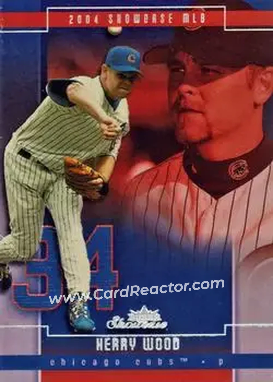 2004 Fleer Showcase #69 - Kerry Wood - Chicago Cubs - Front