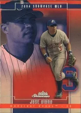 2004 Fleer Showcase #70 - Jose Vidro - Montreal Expos