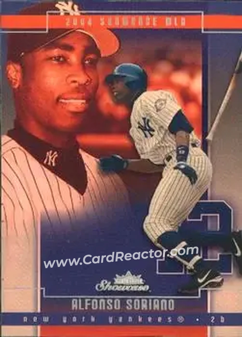 2004 Fleer Showcase #71 - Alfonso Soriano - New York Yankees - Front
