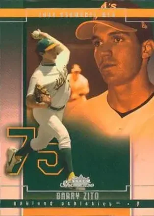 2004 Fleer Showcase #72 - Barry Zito - Oakland Athletics