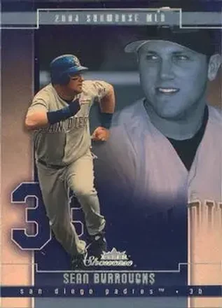 2004 Fleer Showcase #73 - Sean Burroughs - San Diego Padres