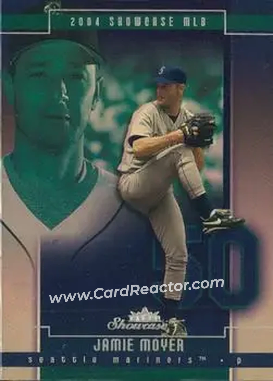 2004 Fleer Showcase #74 - Jamie Moyer - Seattle Mariners - Front