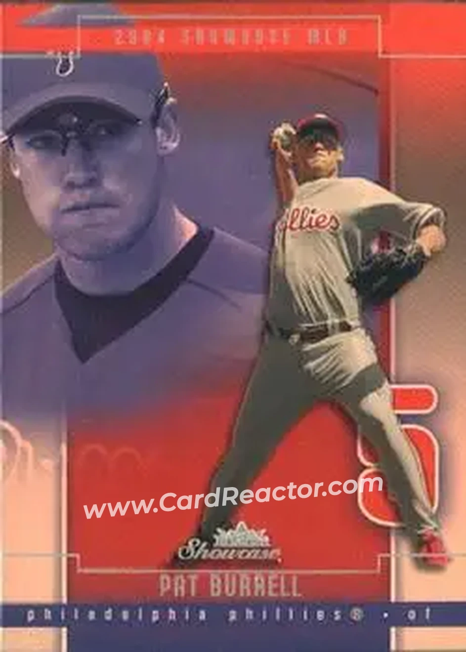 2004 Fleer Showcase #78 - Pat Burrell - Philadelphia Phillies - Front